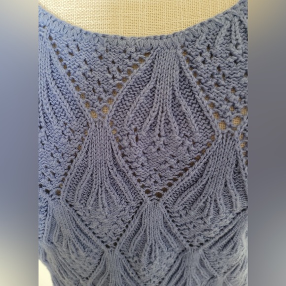 Vintage crochet top Cotton, - Picture 3 of 8